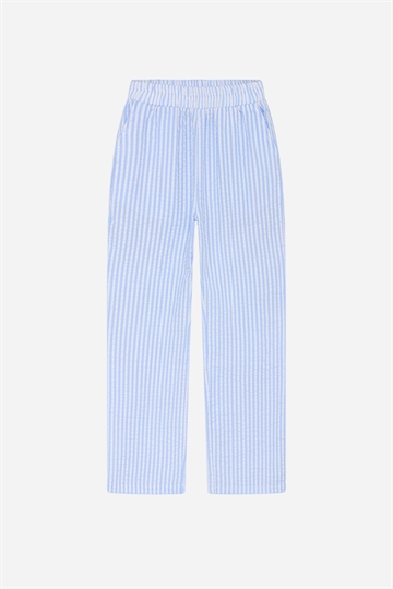 GRUNT Tenna Striped Pant - Ljusblå